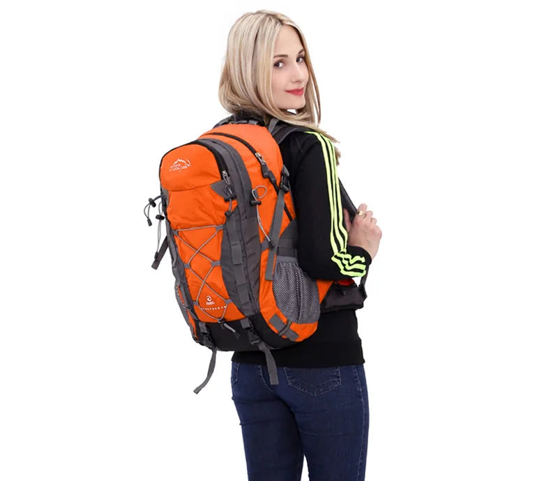 45L Hiking & Camping Backpack with Rain Cover