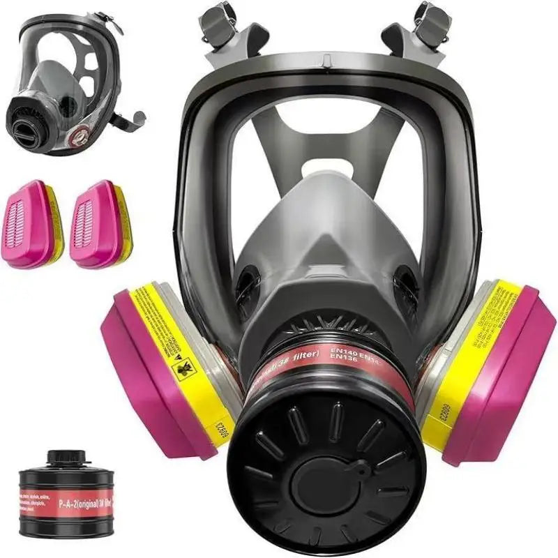 Full-Face Respirator with 40mm Filter