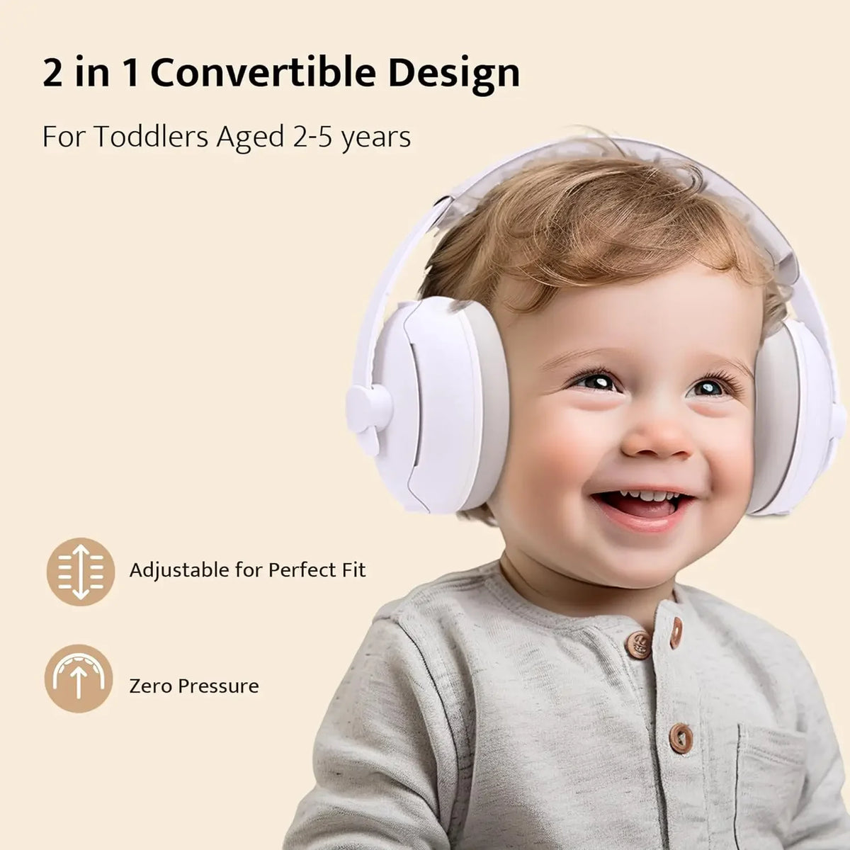 Children's Noise-Reducing Ear Protection Earmuffs