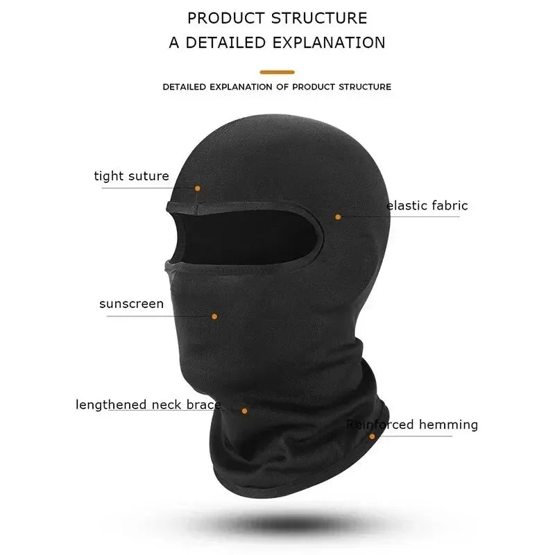 Breathable UV-Protective Full Face Balaclava