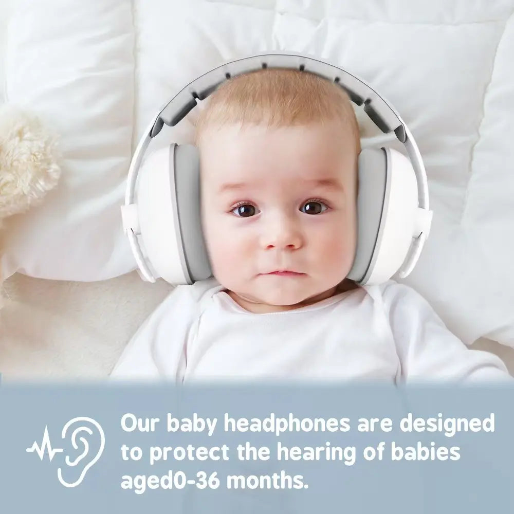 Baby Noise-Reducing Ear Protection Earmuffs