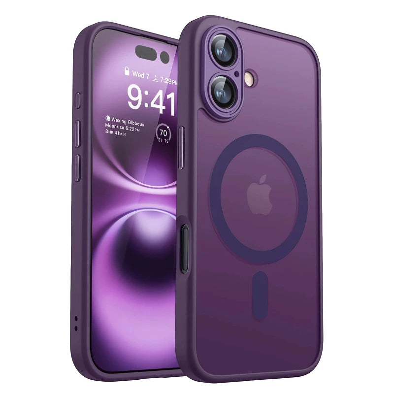Magnetic Luxury Armor Shockproof Case