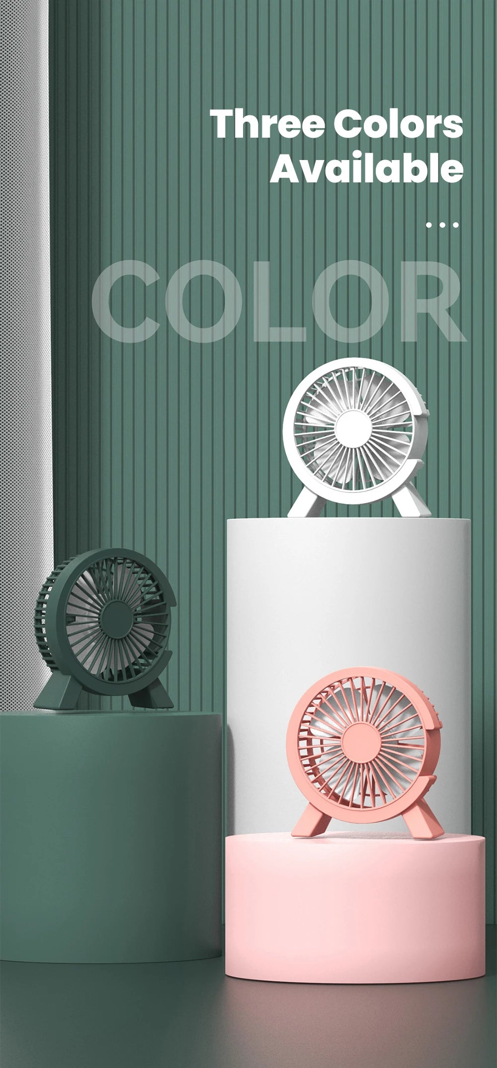 Mini USB Desk Fan
