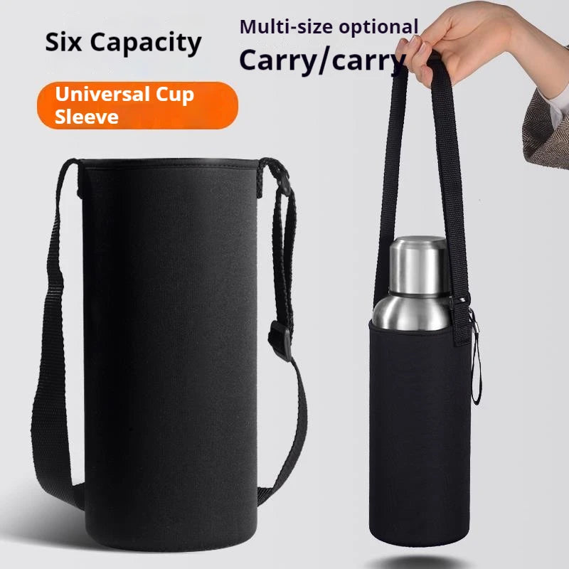 Insulated Water Bottle Holder with Strap