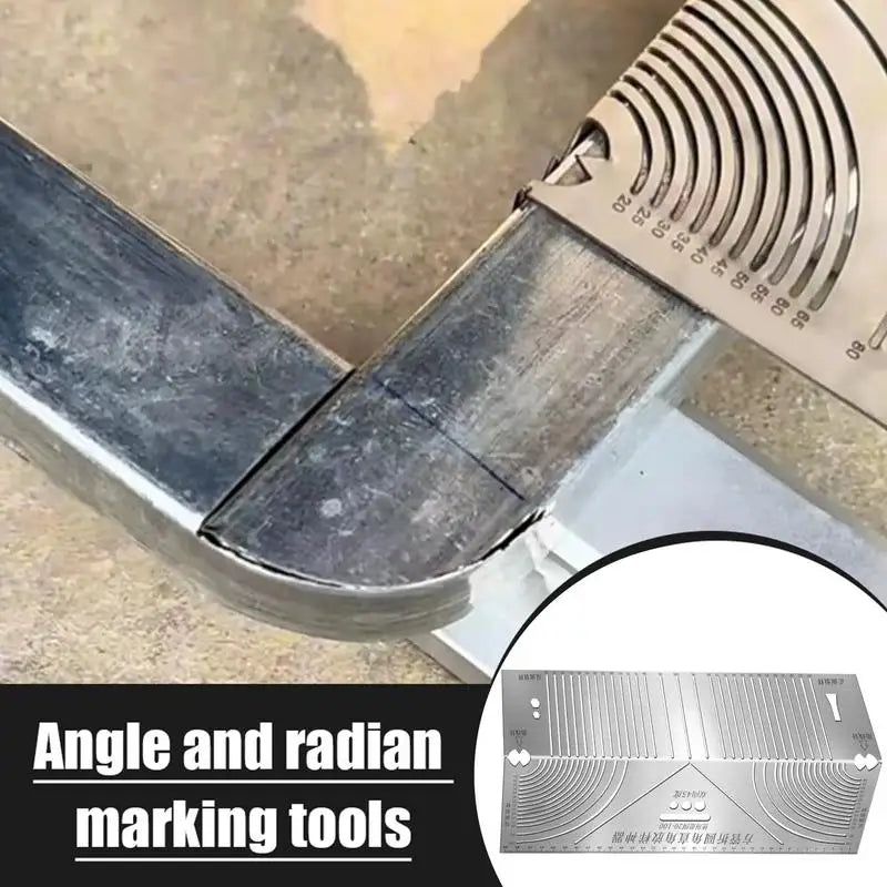 Stainless Steel Angle & Arc Marking Tool – 23.5cm