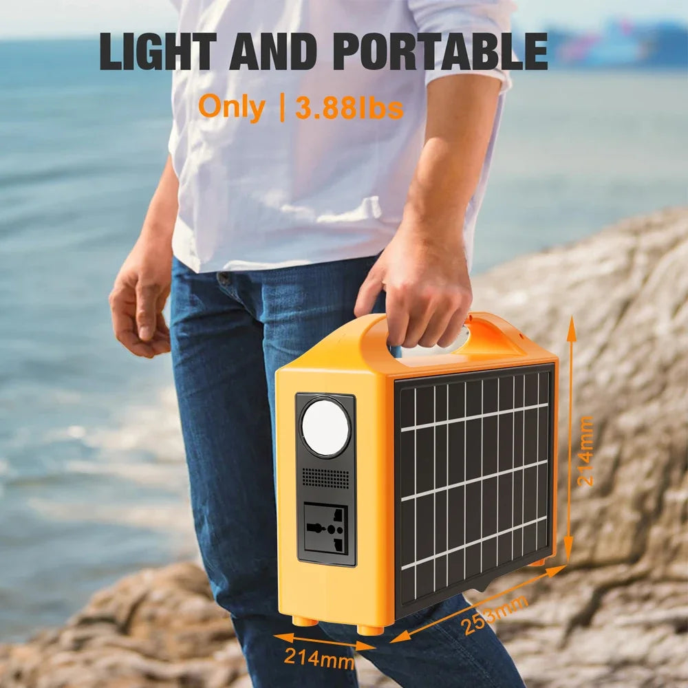100W Portable Power Station – 76.8Wh