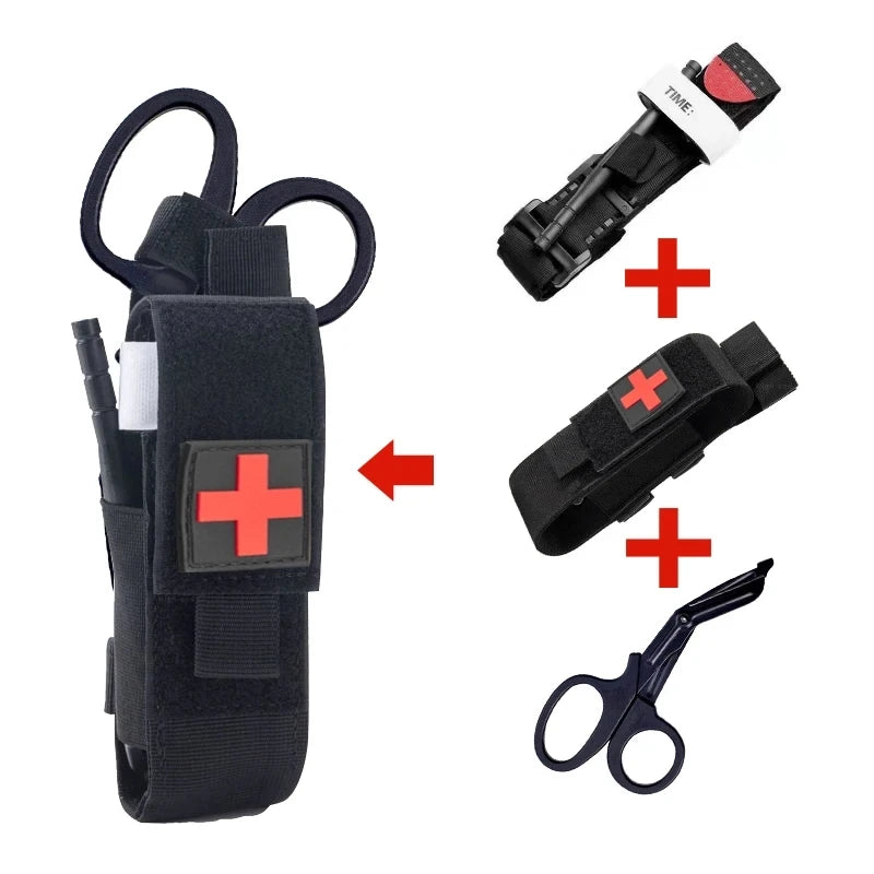 Tourniquet Molle Survival Kit Pouch