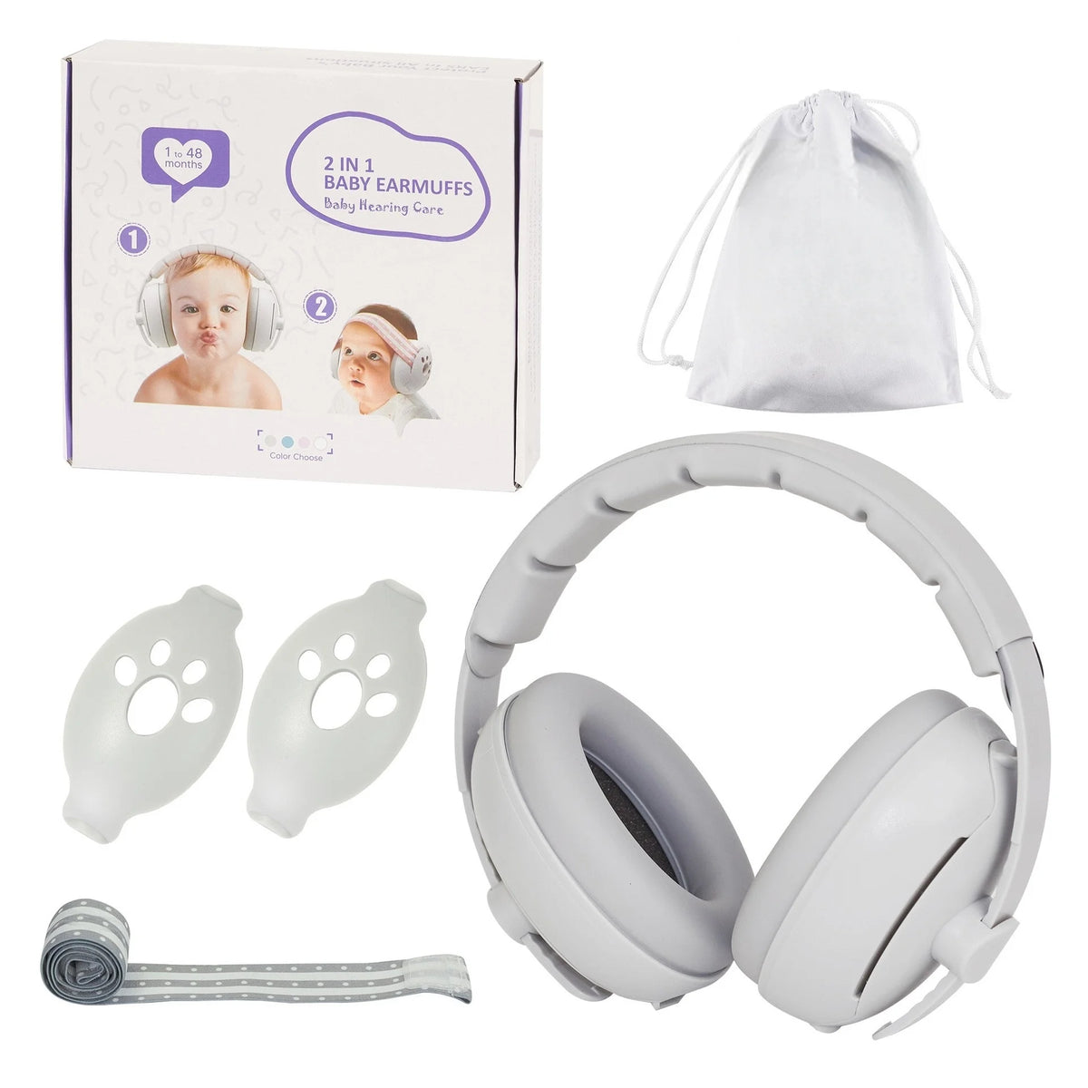Children's Noise-Reducing Ear Protection Earmuffs