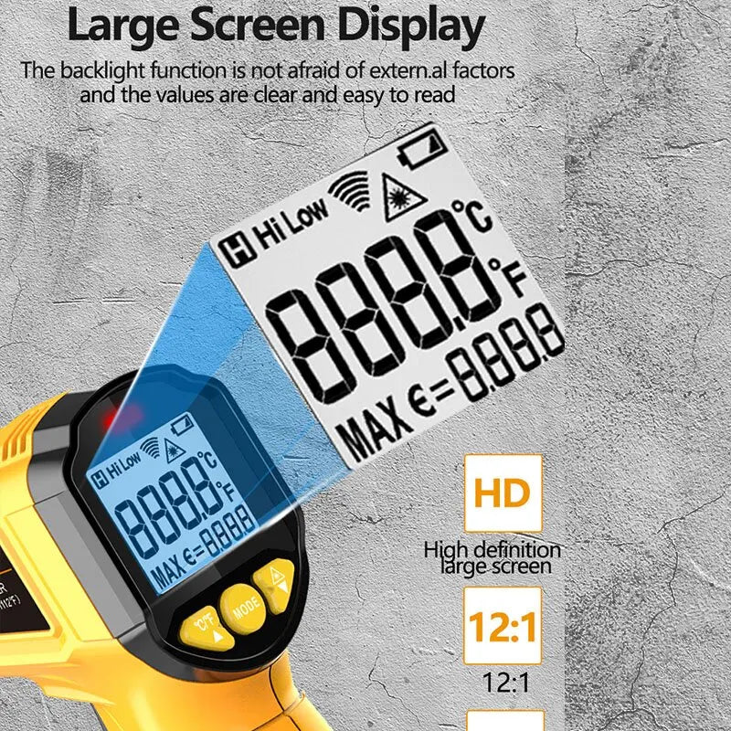 ZL600A Digital Infrared Laser Thermometer