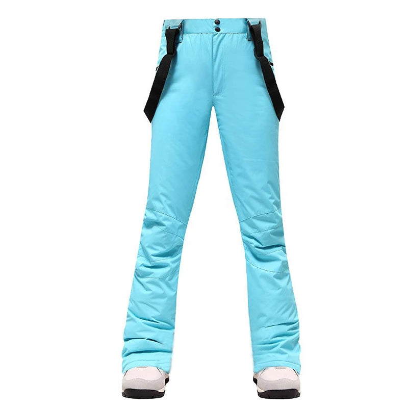 Women's Ski Pants Windproof Waterproof Trousers