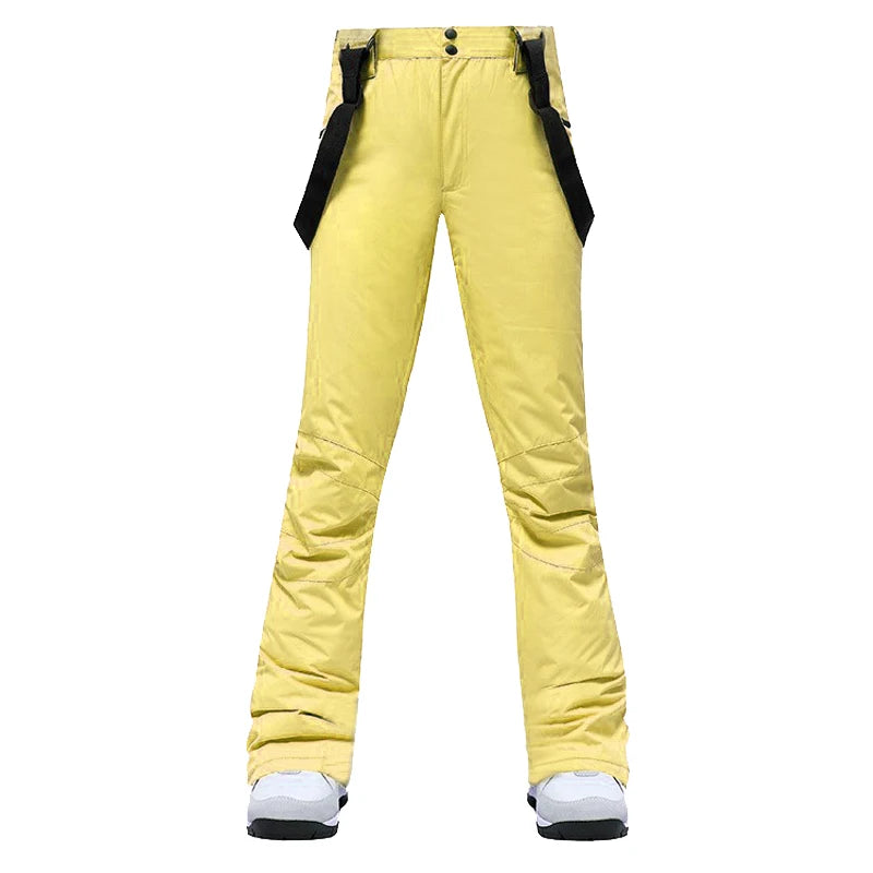 Women's Ski Pants Windproof Waterproof Trousers
