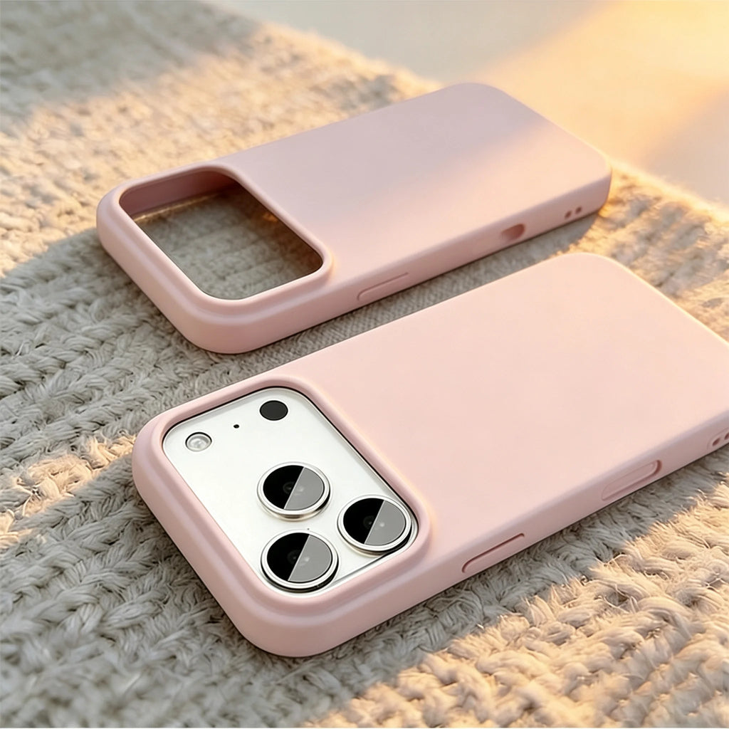 Full-Coverage Silicone Phone Case – Shockproof Matte Protective Cover