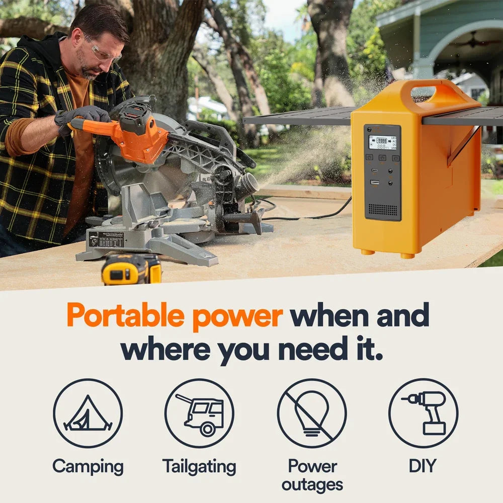 100W Portable Power Station – 76.8Wh