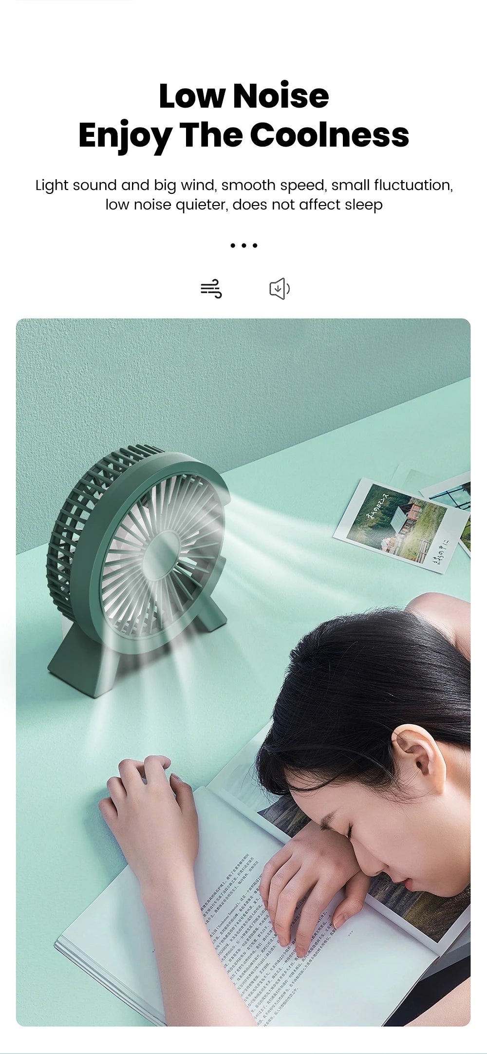 Mini USB Desk Fan