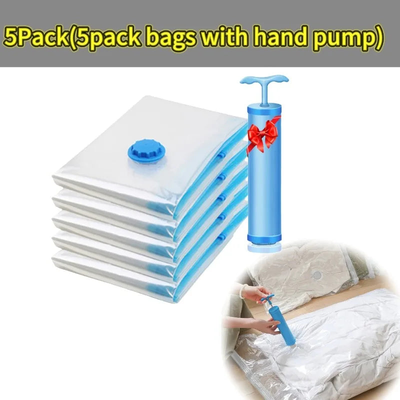 1-10pcs Thickened Vacuum Compression Bag