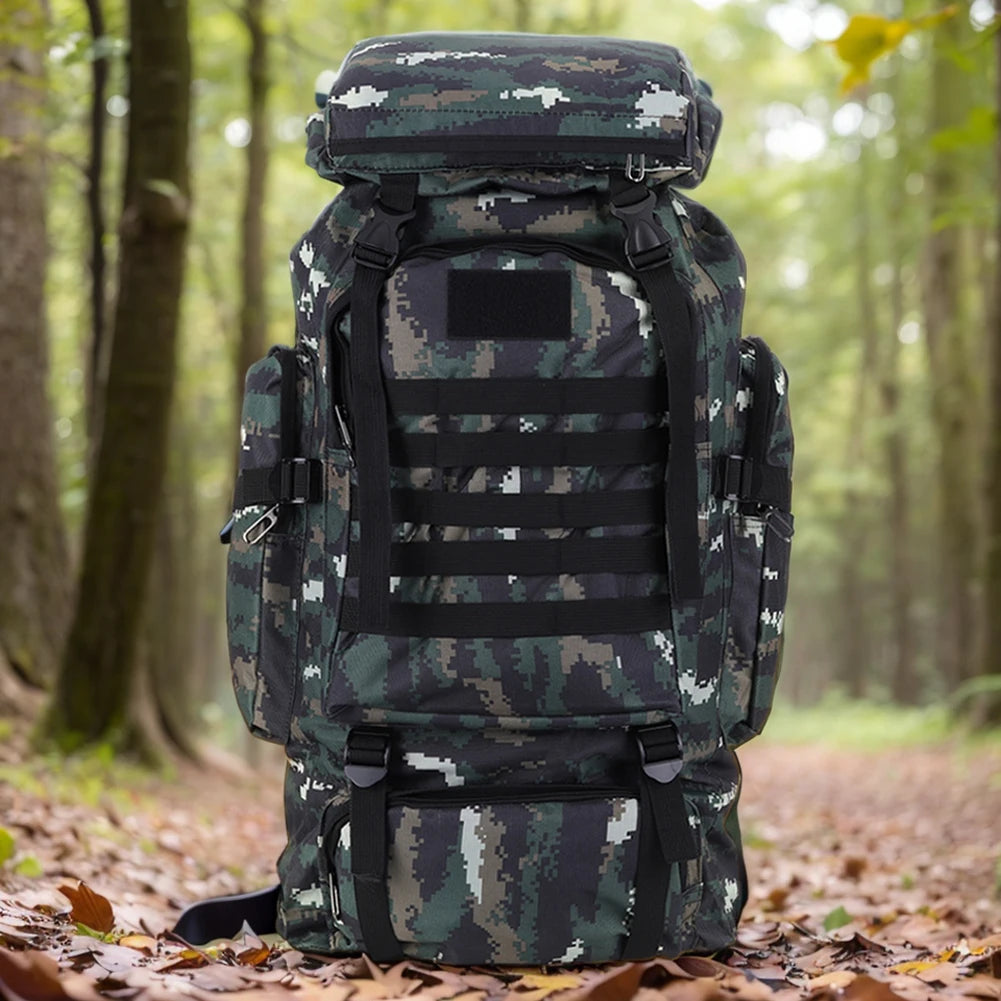 80L Hiking Backpack Mountaineering Bag