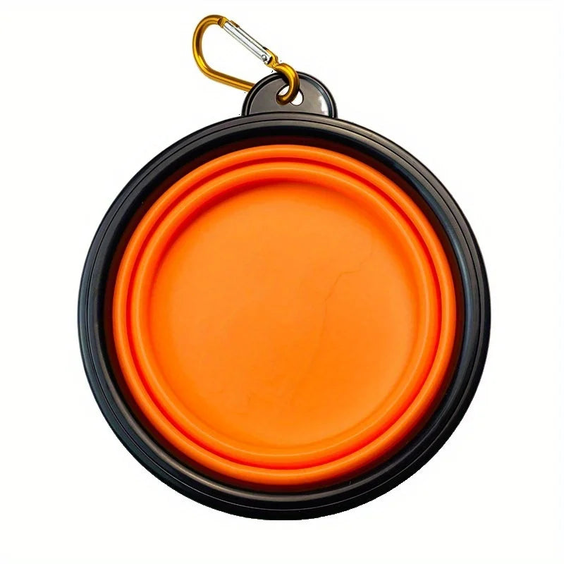 Collapsible Silicone Dog Travel Bowl Food & Water Bowl