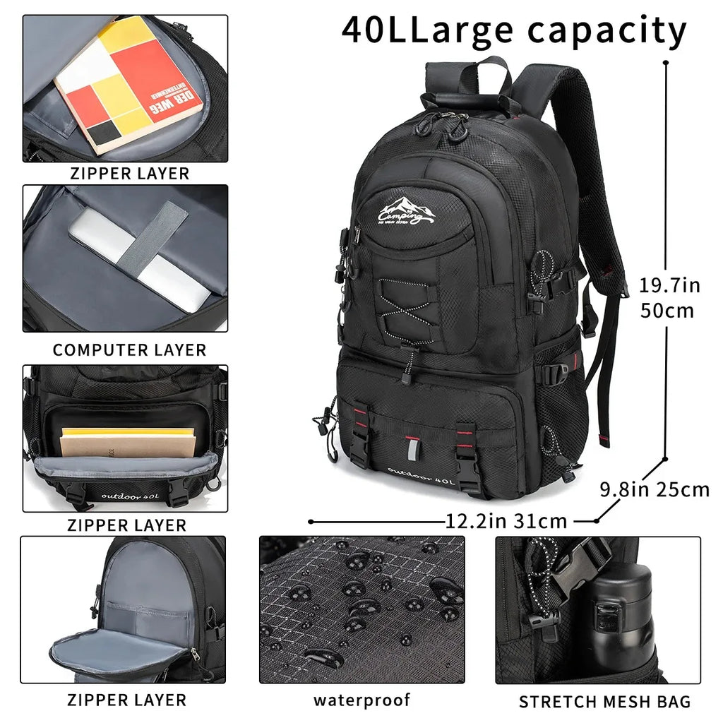 MOZHI Lightweight Hiking & Travel Backpack