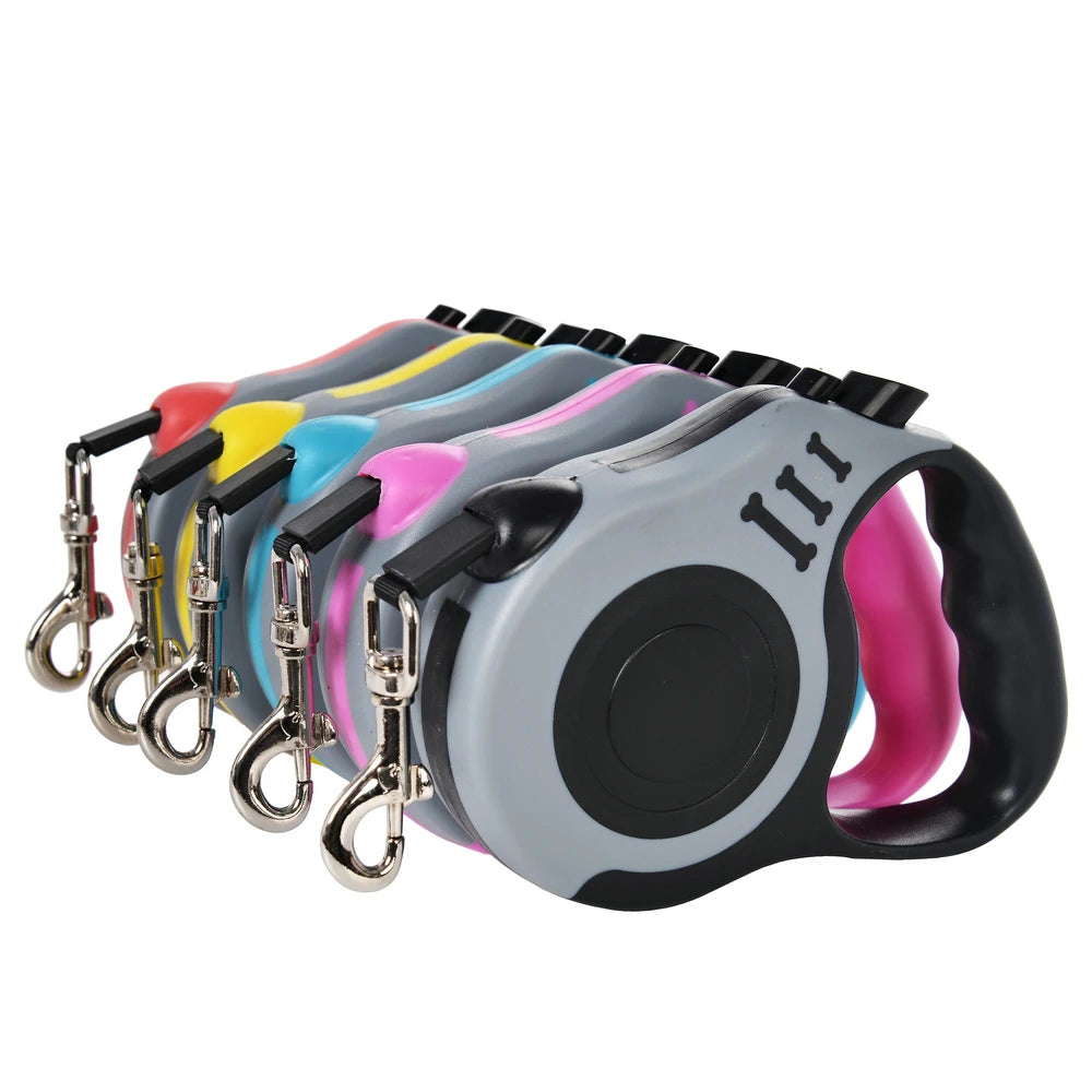 Retractable Dog Leash 3m/5m Adjustable Walking Lead