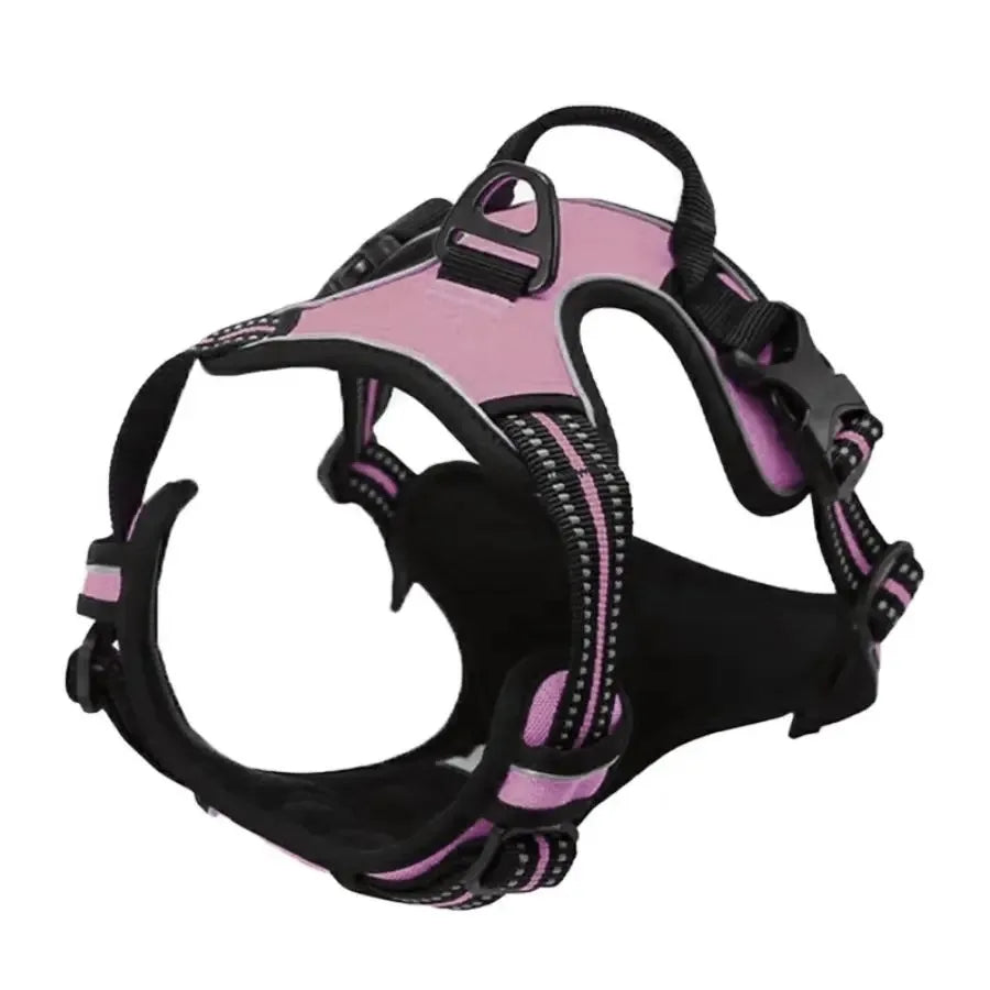 Adjustable Dog Harness & Leash Set – Comfortable Puppy Vest