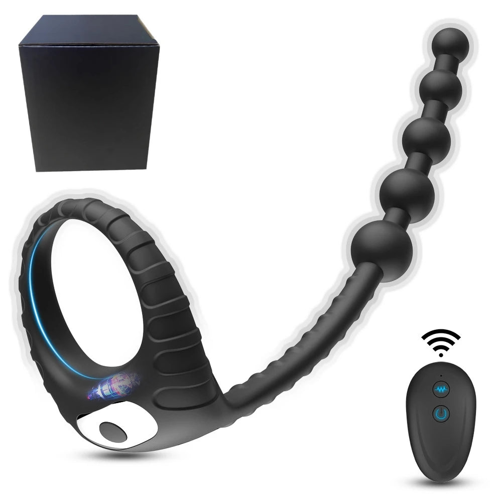 Remote-Control Vibrating Penis Ring