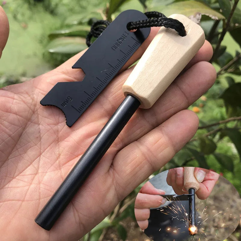 Portable Magnesium Fire Starter for Camping