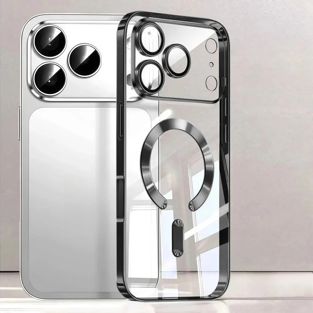 Luxury for MagSafe Magnetic Plating Phone Case