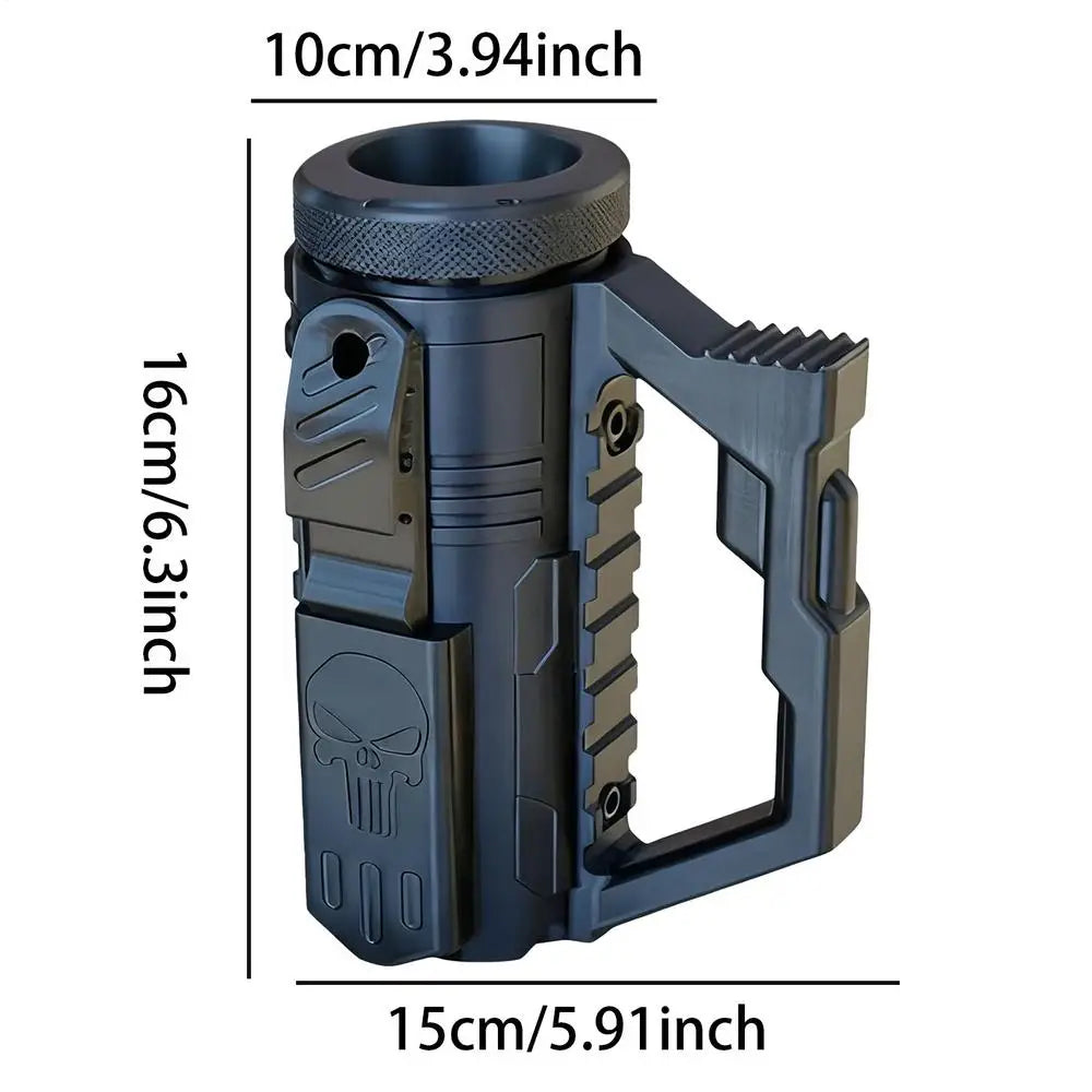 Insulated Beer Can & Bottle Cooler Non-Slip Handle Drink Holder for Camping Picnics Parties, Reusable Portable Sleeve
