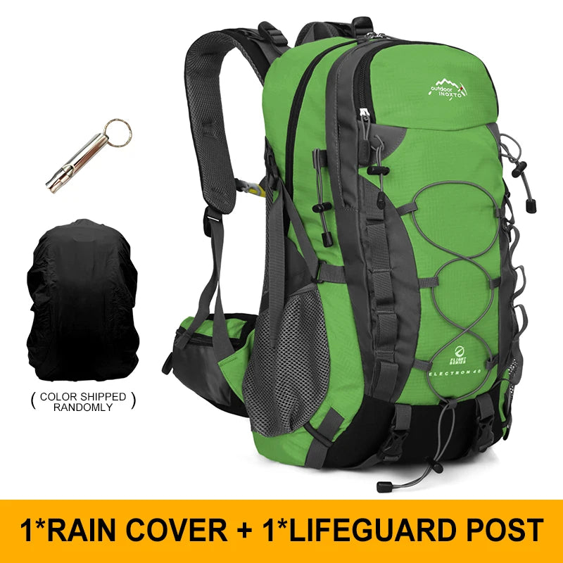 45L Hiking & Camping Backpack with Rain Cover