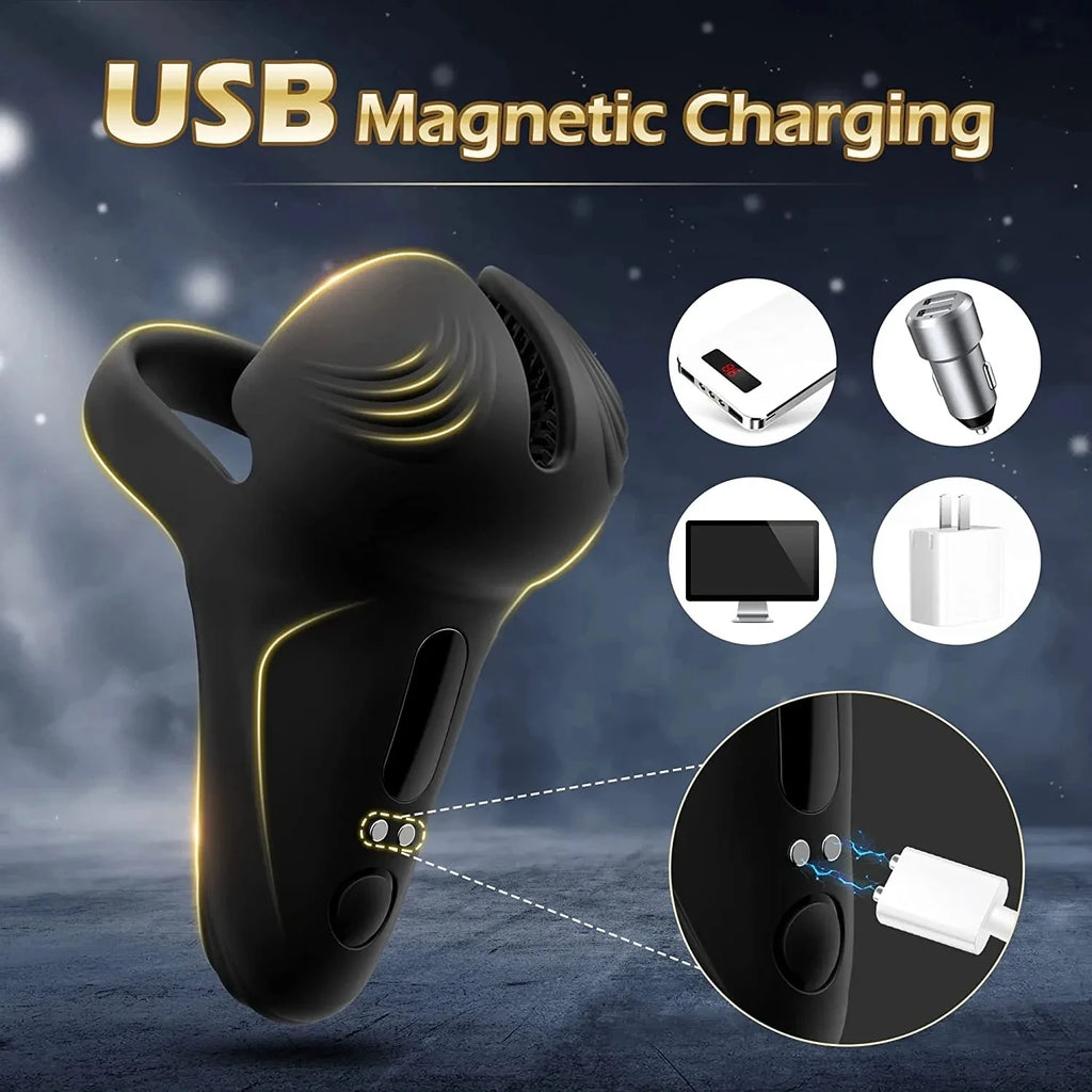 Remote-Control Vibrating Penis Ring