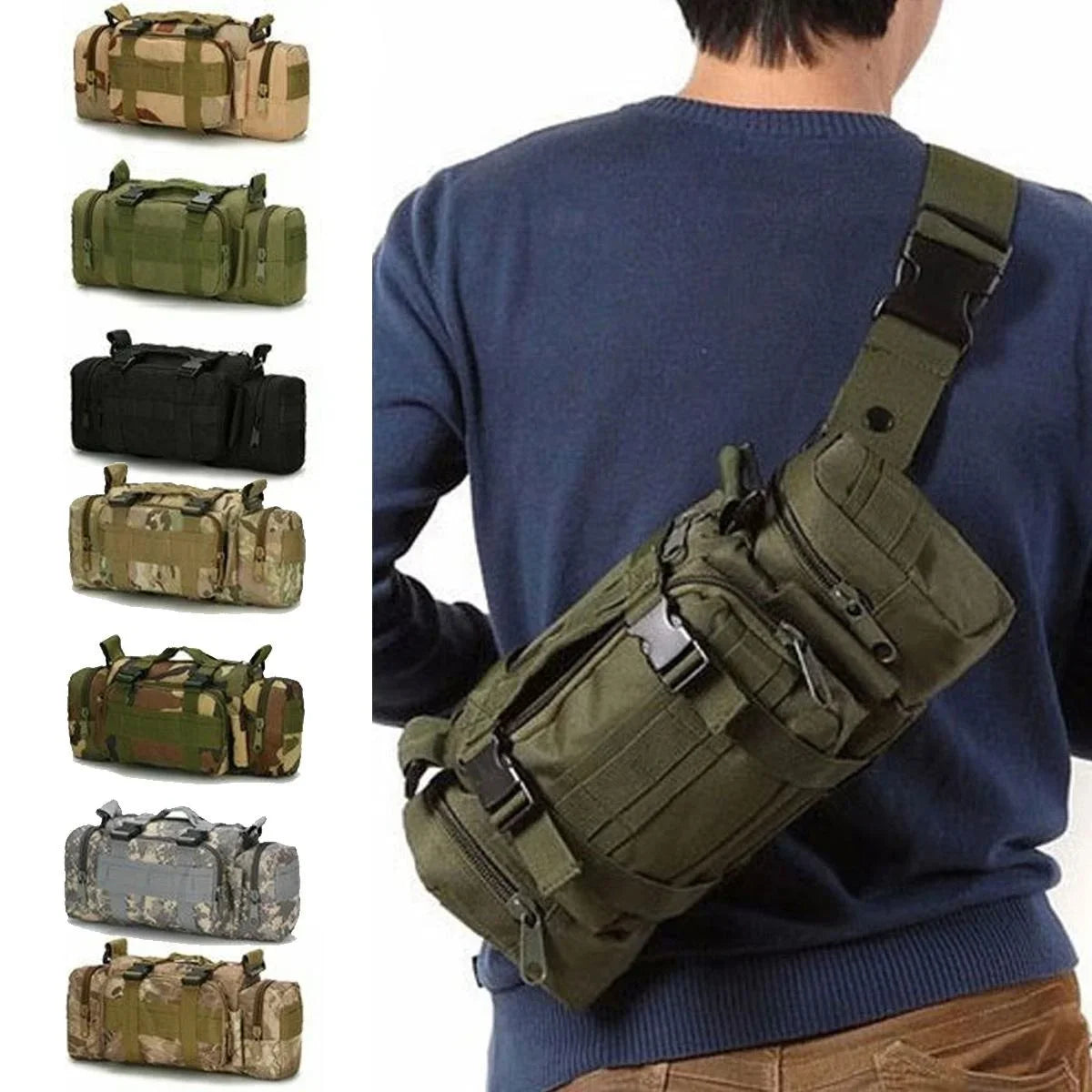 Outdoor Hiking Waist Bag – Multi-Purpose Pack