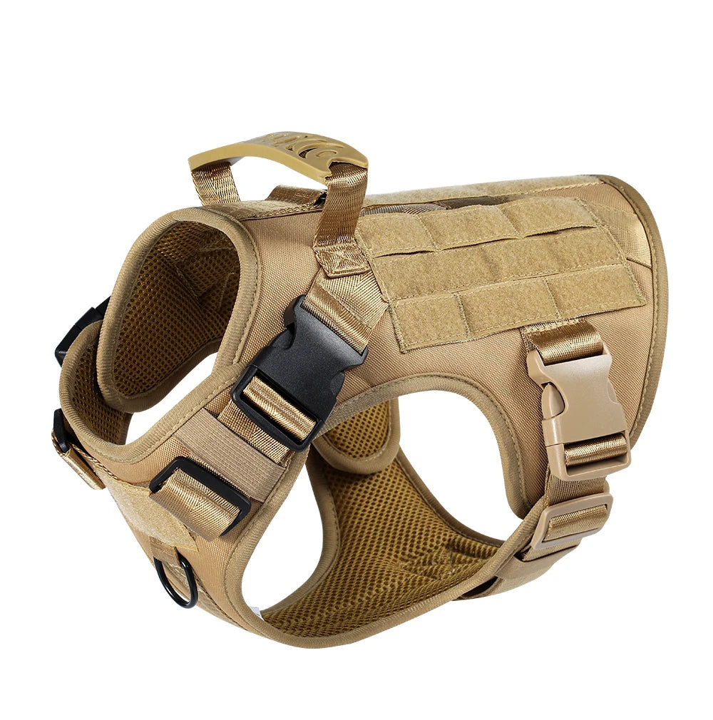 Reflective No-Pull Dog Tactical Harness Vest