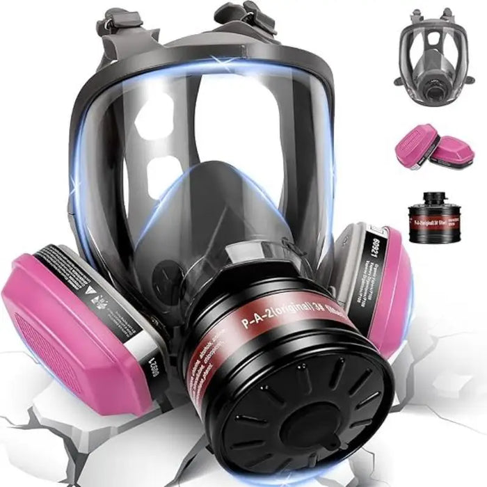 Full-Face Respirator with 40mm Filter