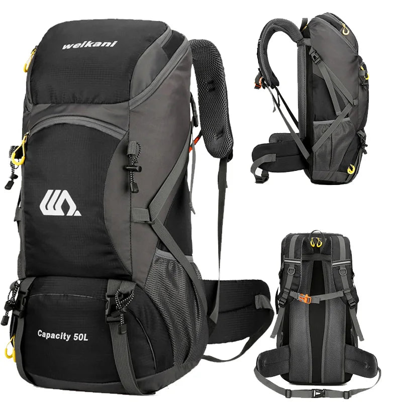 50L Large Travel & Hiking Backpack