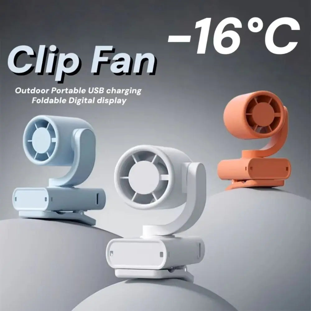 Portable Mini Clip-On Cooling Fan