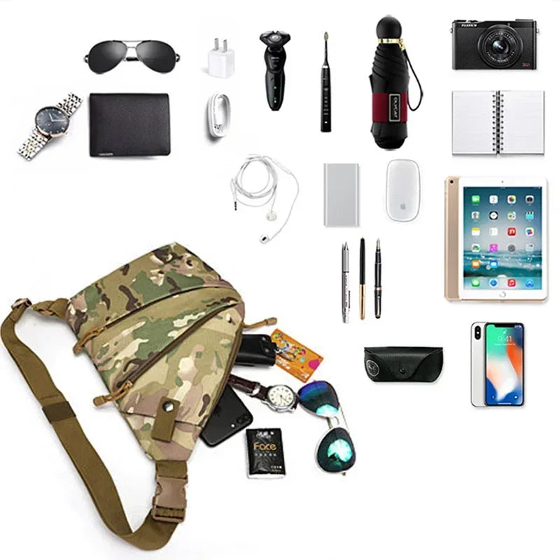 Tactical Slim Chest & Crossbody Bag