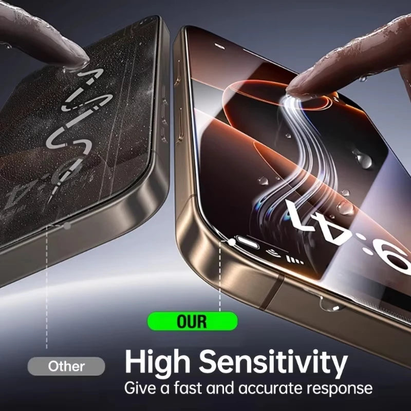 Tempered Glass Screen Protector  HD Anti-Scratch with Installation Tool