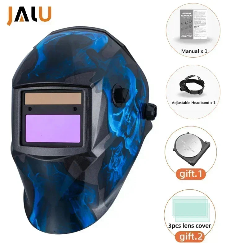 JALU Solar Auto-Darkening Welding Helmet