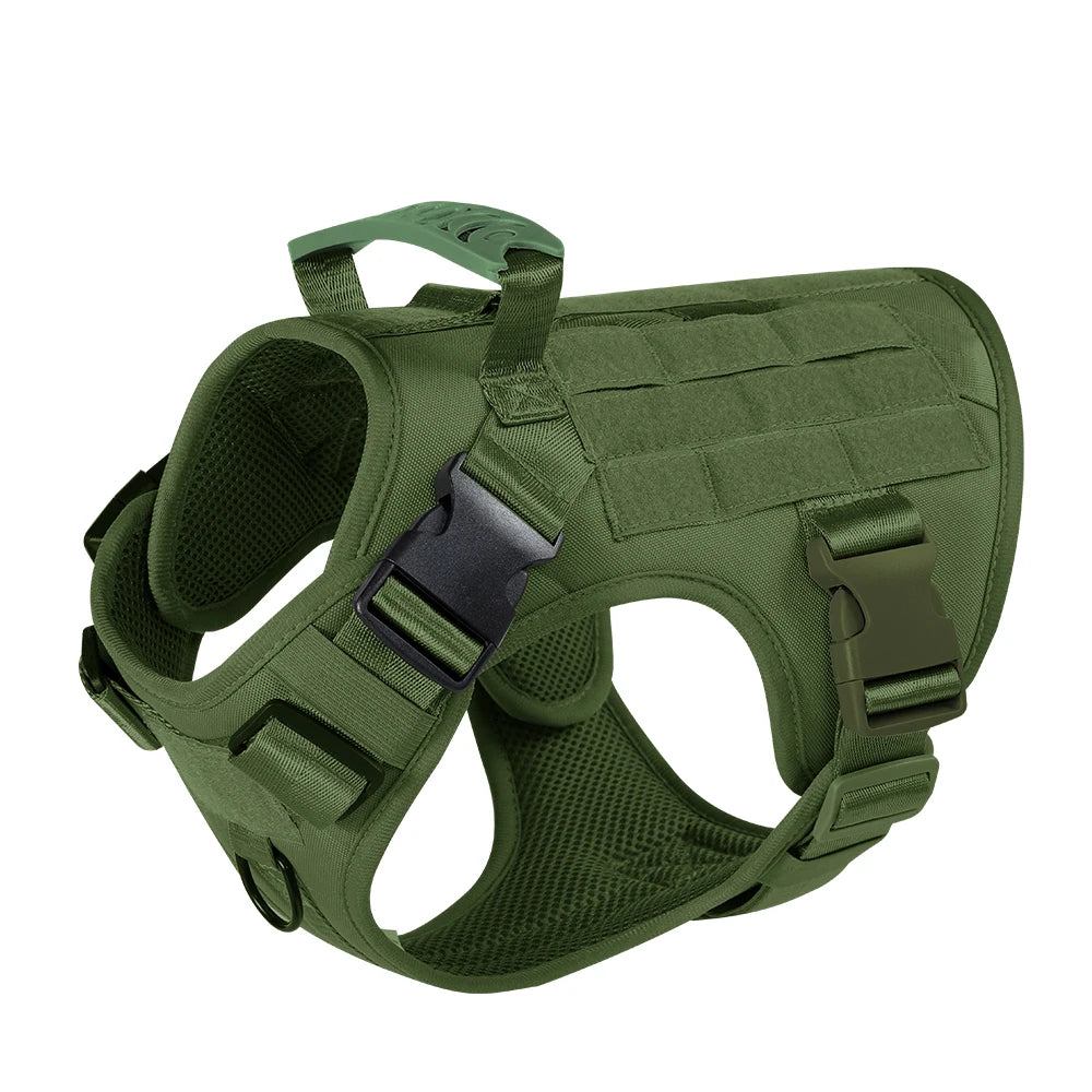 Reflective No-Pull Dog Tactical Harness Vest