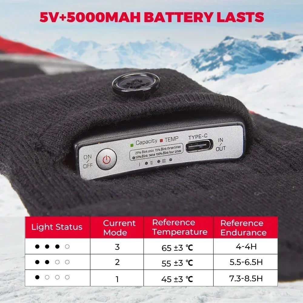 KEMIMOTO Heated Socks with App Control