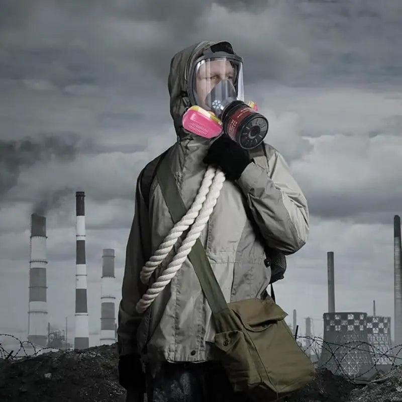 Full-Face Respirator with 40mm Filter