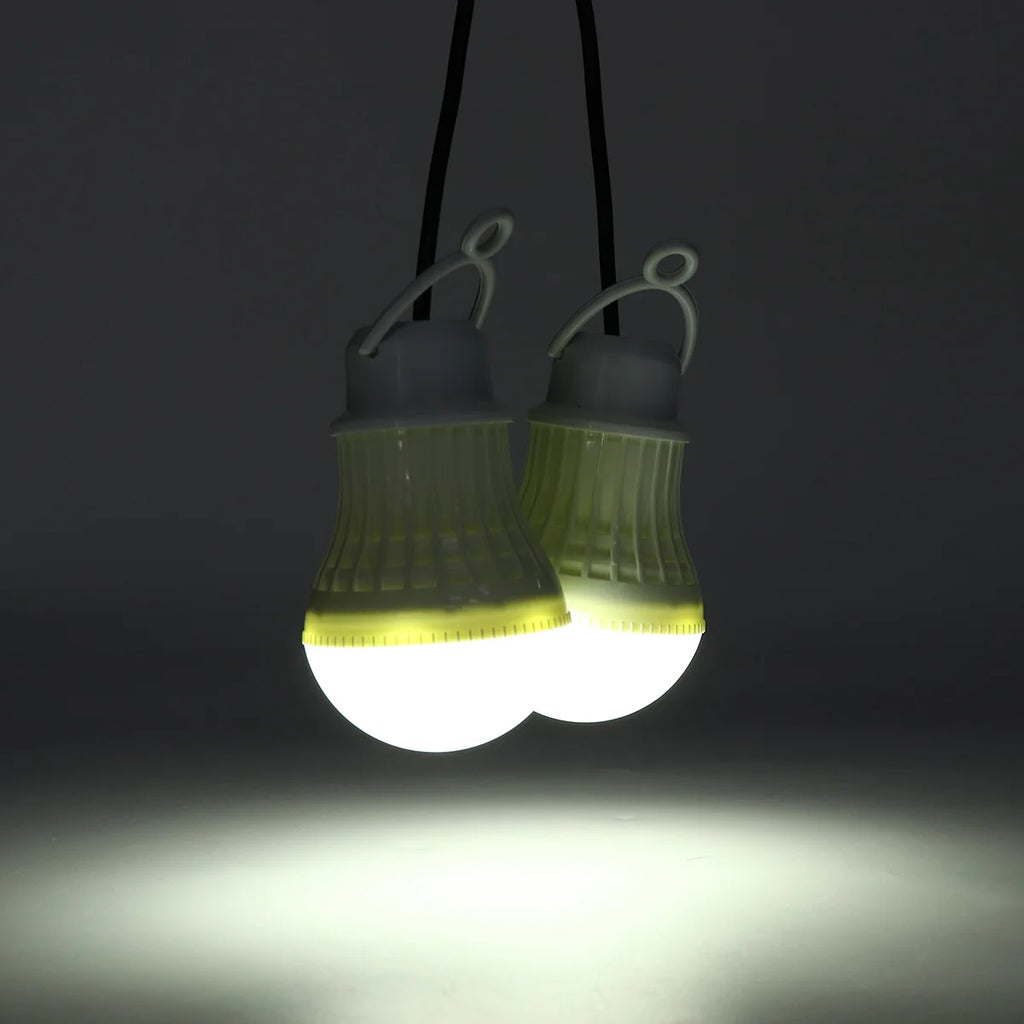 Solar Lighting Kit with 3 LED Bulbs