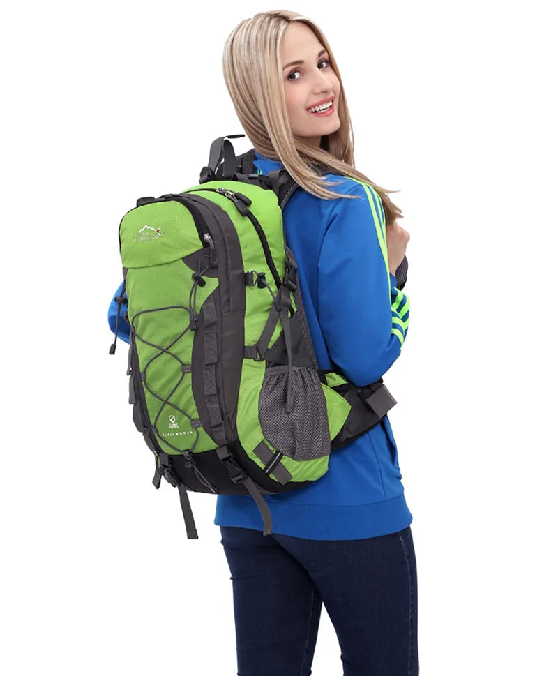 45L Hiking & Camping Backpack with Rain Cover