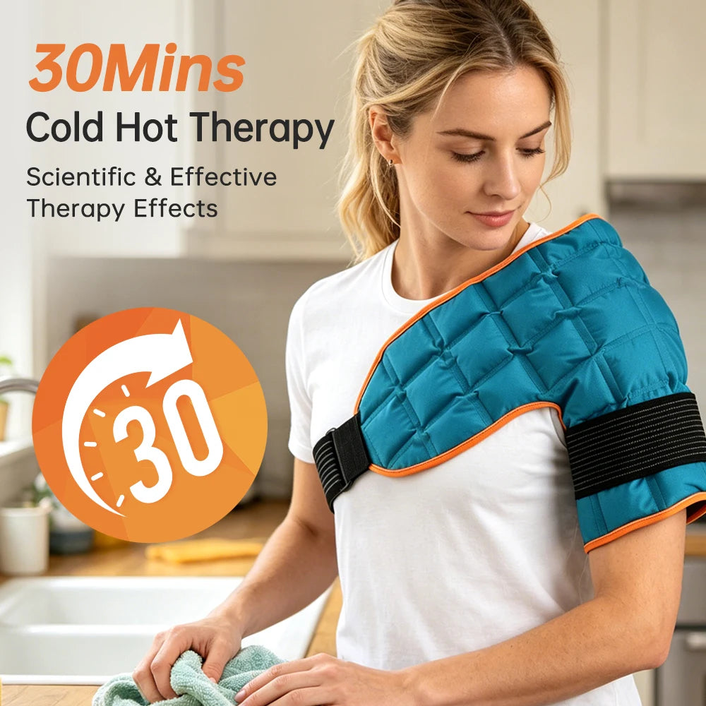 Self-Absorbing Hot & Cold Shoulder Ice Pack