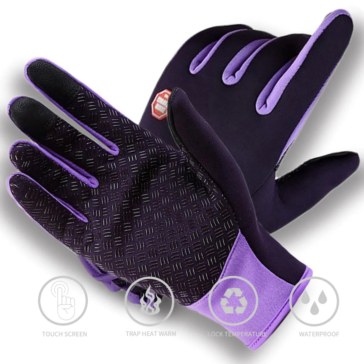 Winter Windproof Cycling Gloves – Non-Slip Outdoor Gloves