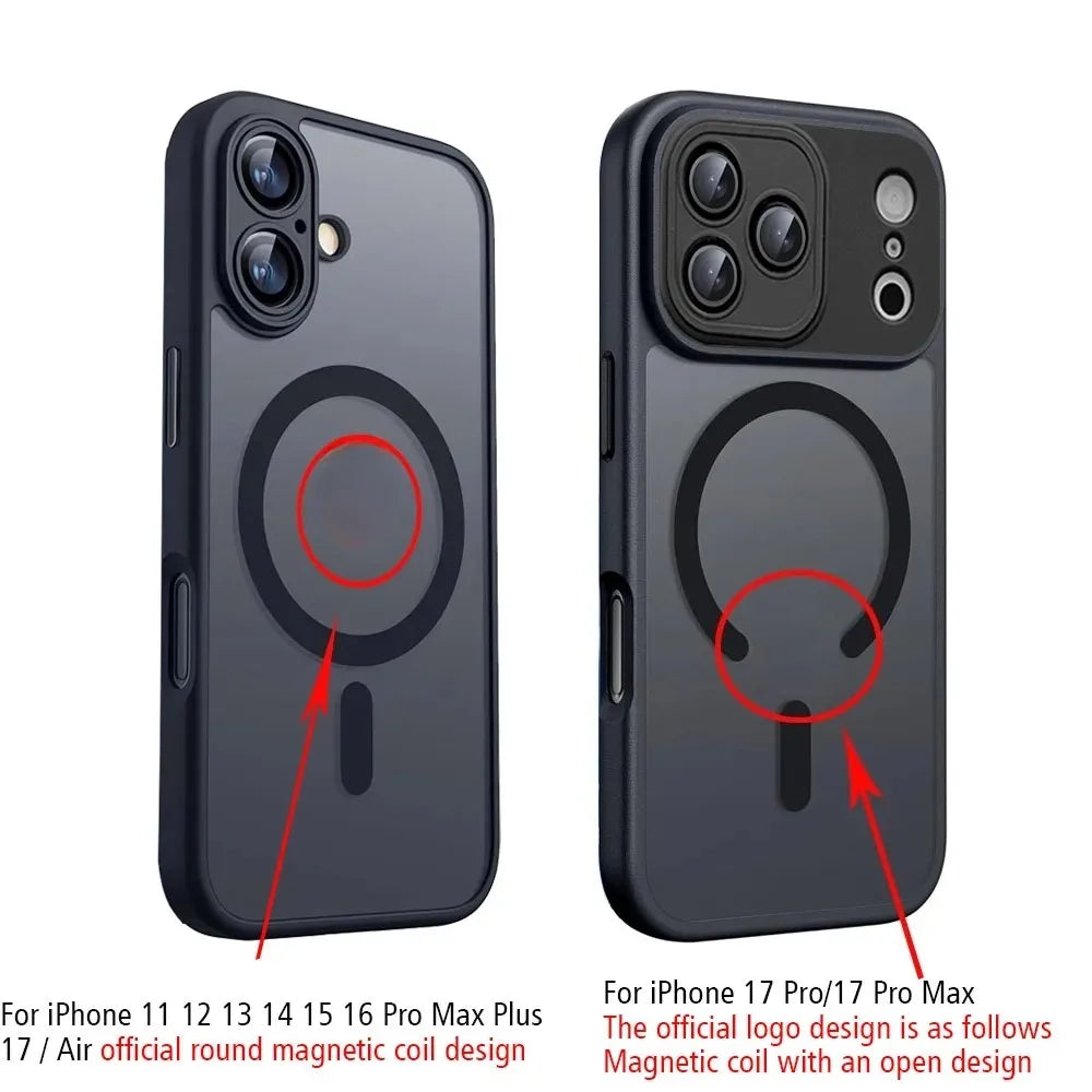 Magnetic Luxury Armor Shockproof Case