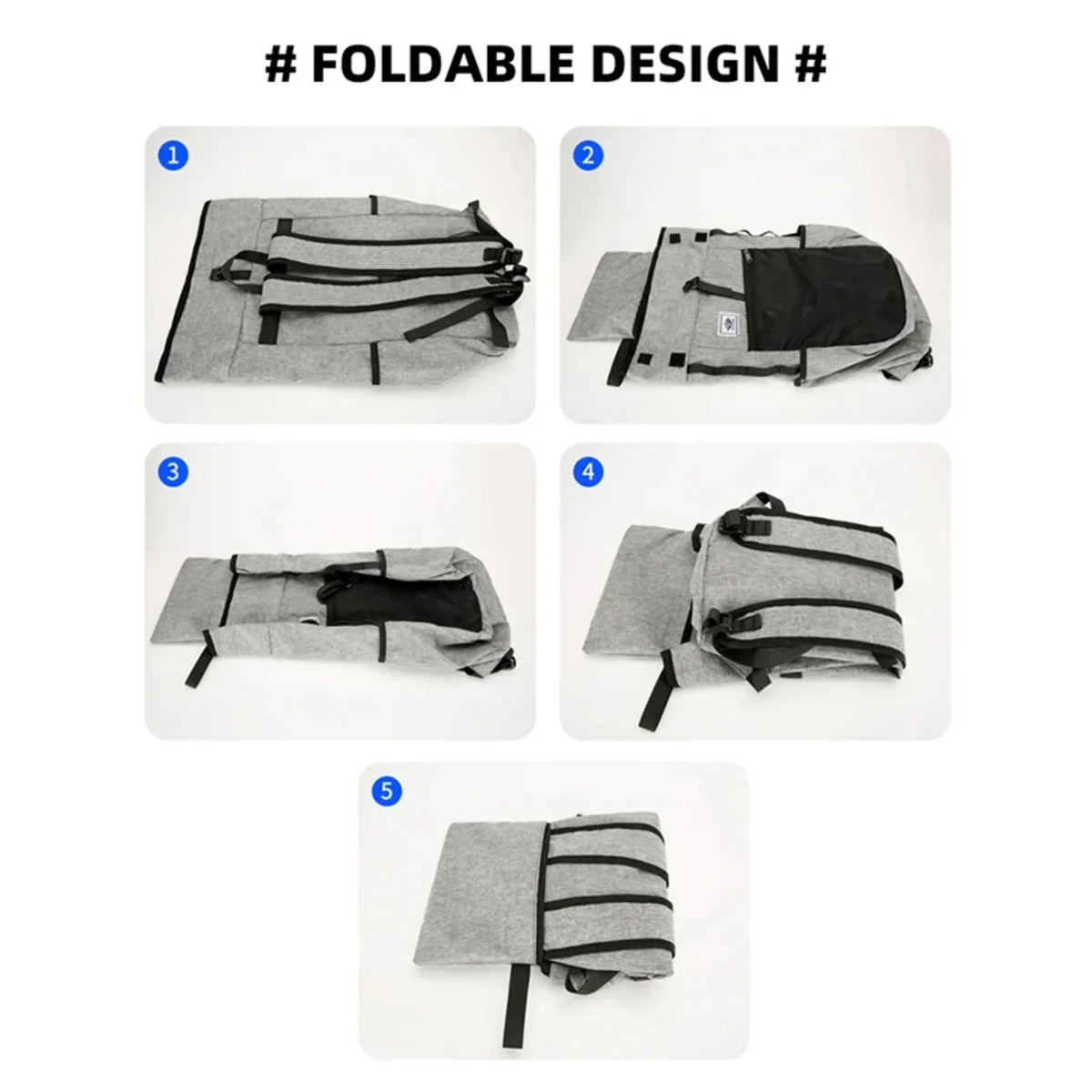 Foldable Hiking & Camping Backpack Medium