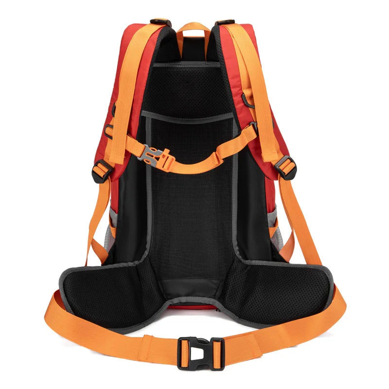 MOZHI External Frame Hiking Backpack with Rain Cover