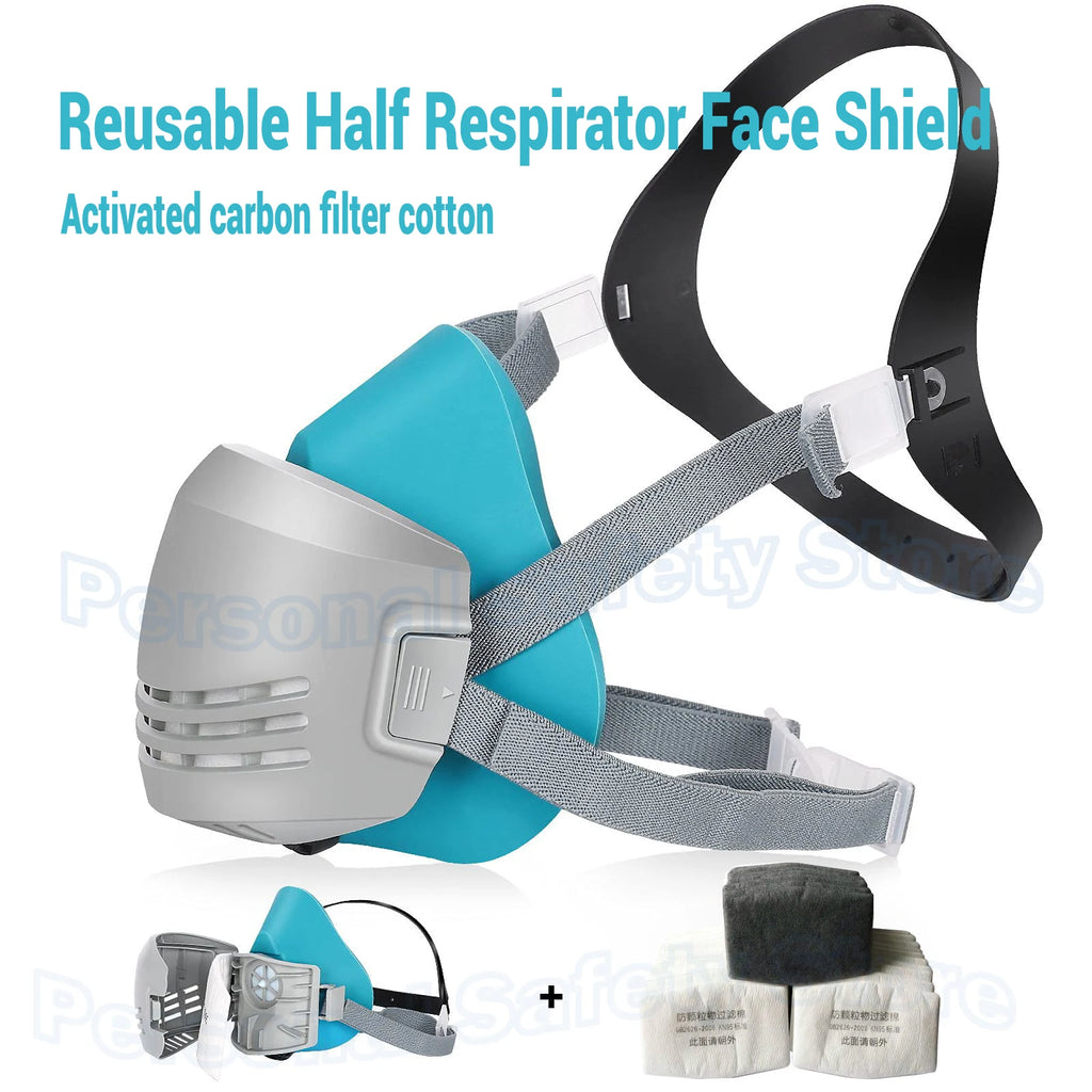 Reusable Half-Face Respirator Mask
