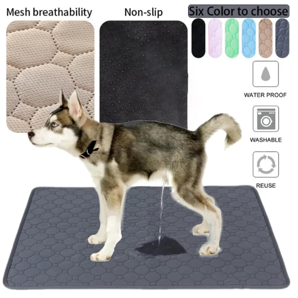 Reusable Washable Dog Pee Pad  Absorbent Pet Training Mat